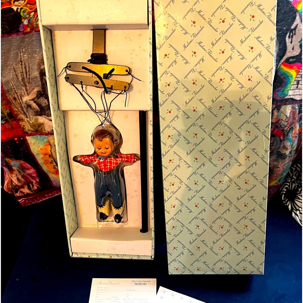 🔥RARE! NEW IN BOX VINTAGE MADAME ALEXANDER HOWDY DOODY PUPPER DOLL R: $114